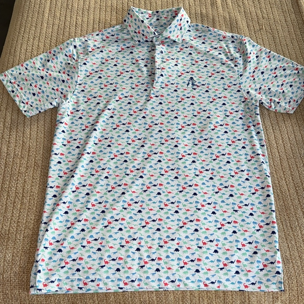 Rhoback men’s polo - The Dino